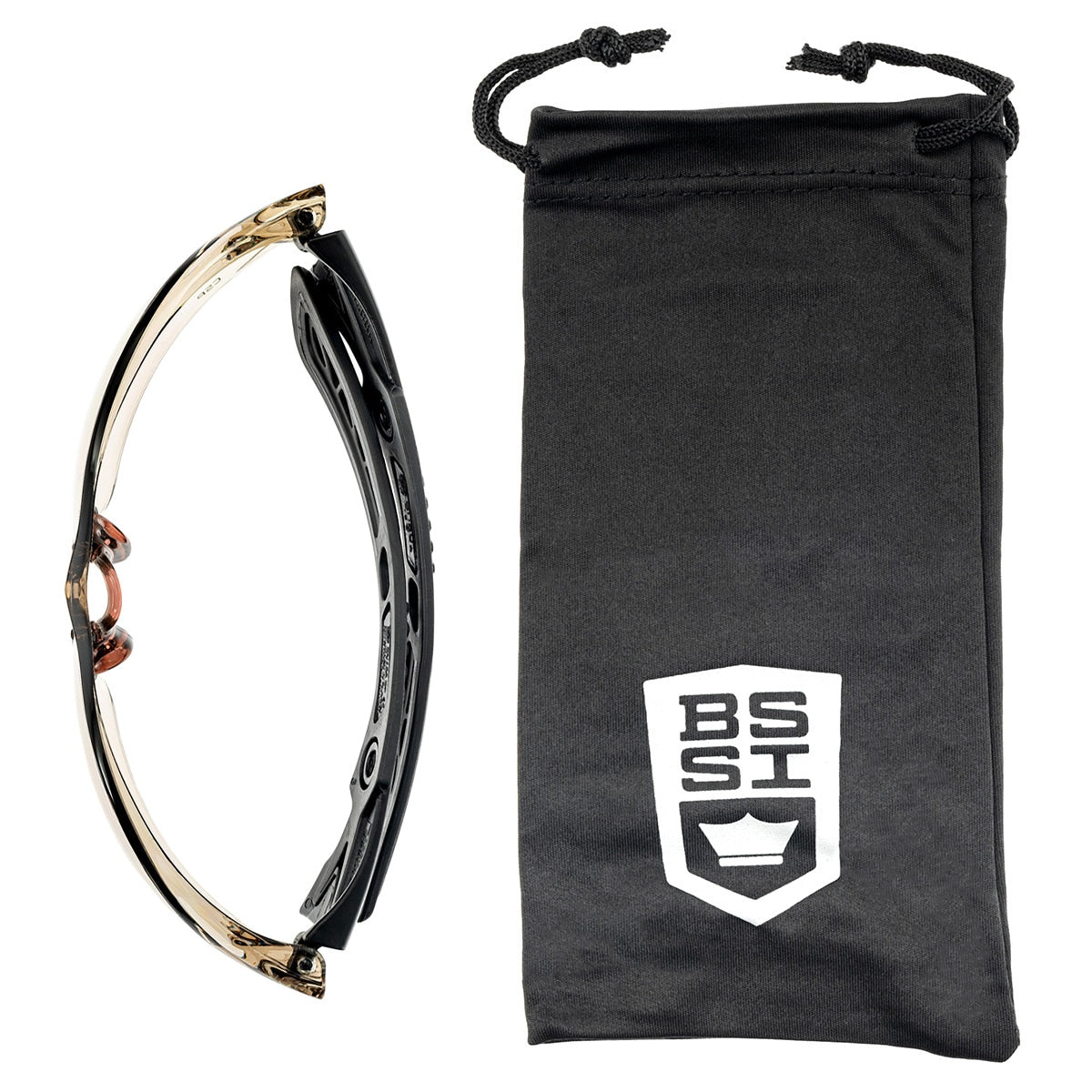 Okulary taktyczne Bolle Rush+ BSSI Copper Platinum Black