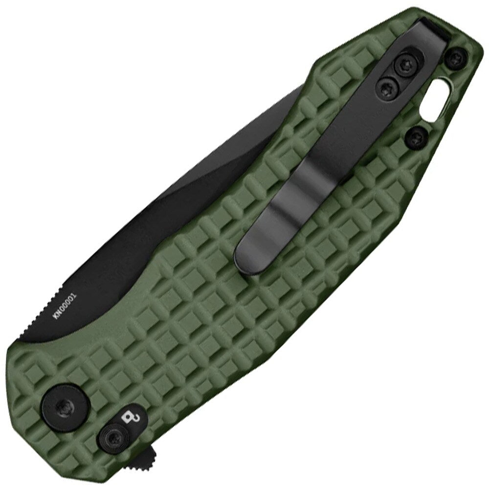 Nóż składany Oknife Spurdog OD Green - stal narzędziowa D2