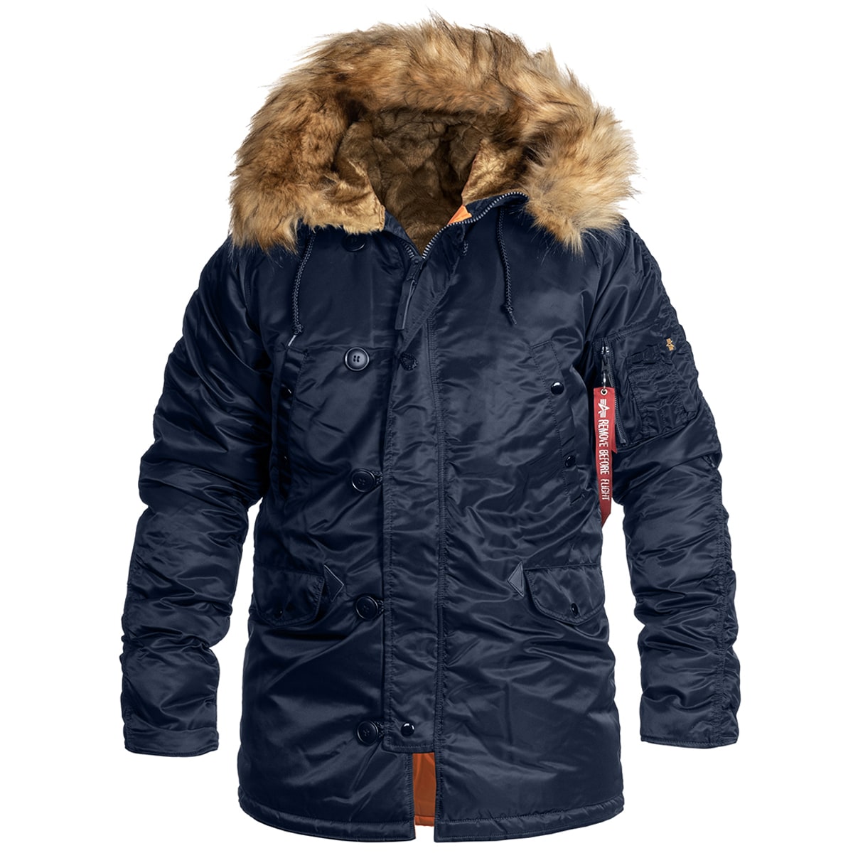 Kurtka Alpha Industries N3B VF 59 Fitted - Replica Blue