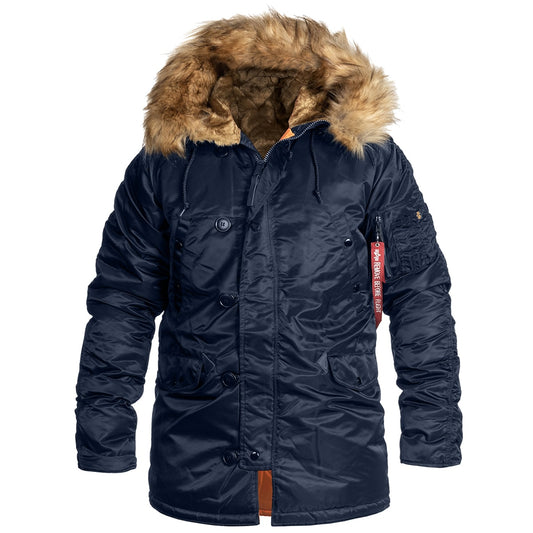 Kurtka Alpha Industries N3B VF 59 Fitted - Replica Blue