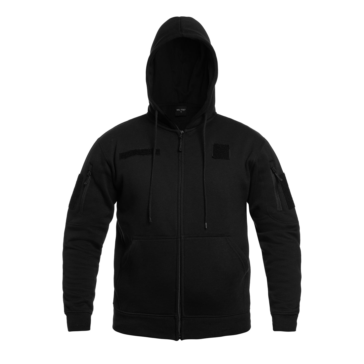 Bluza Mil-Tec Tactical Hoodie Zipper Black
