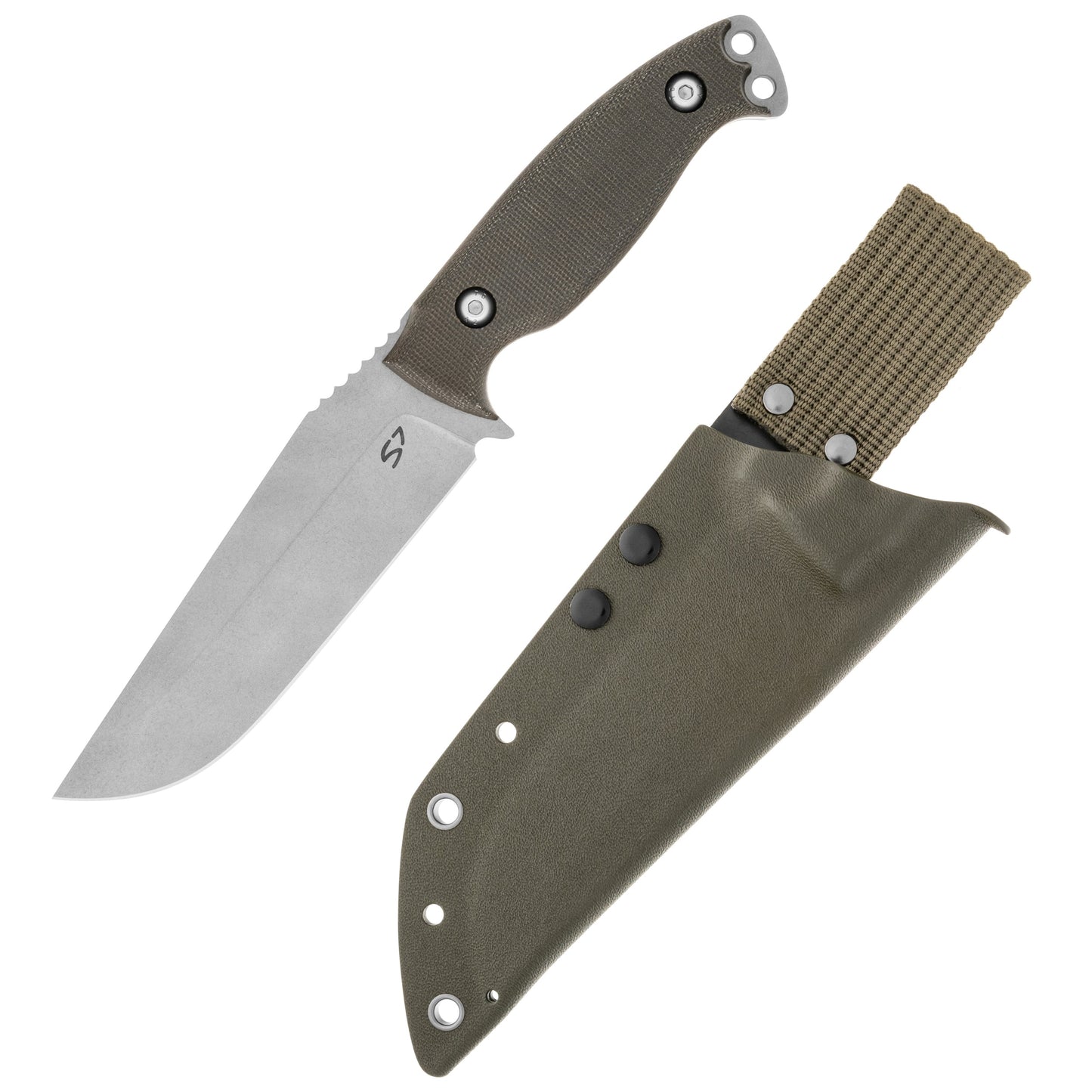 Nóż SJ-Knife Szeptun - Zielony