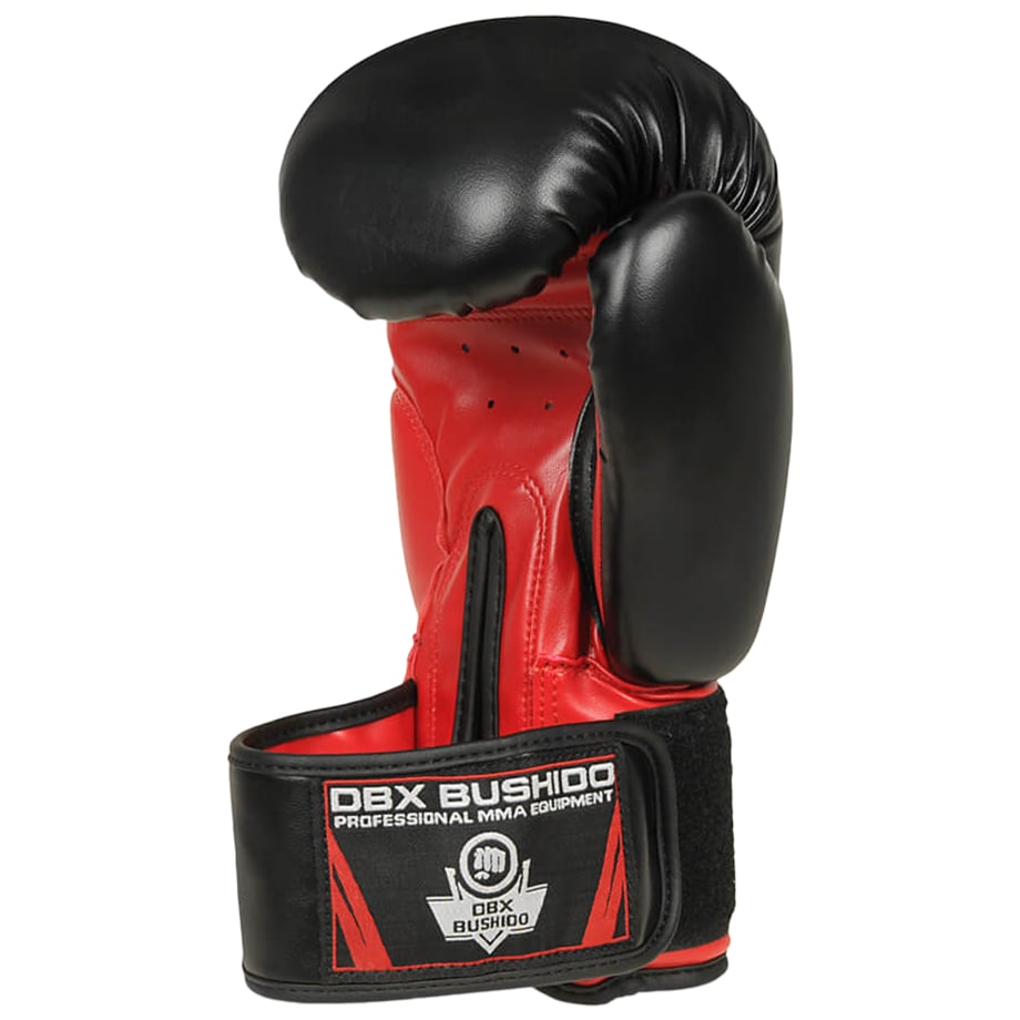 Rękawice bokserskie DBX Bushido ARB-407 - Czarne/Czerwone