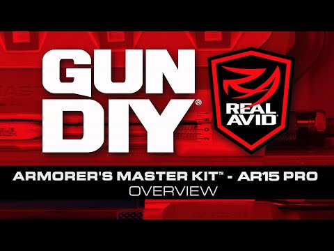 Zestaw narzędzi rusznikarskich Real Avid Armorer’s Master Kit AR15 PRO