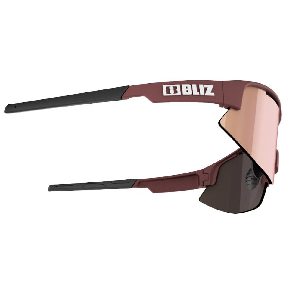Okulary przeciwsłoneczne Bliz Matrix Small - Matt Burgundy/Brown Rose
