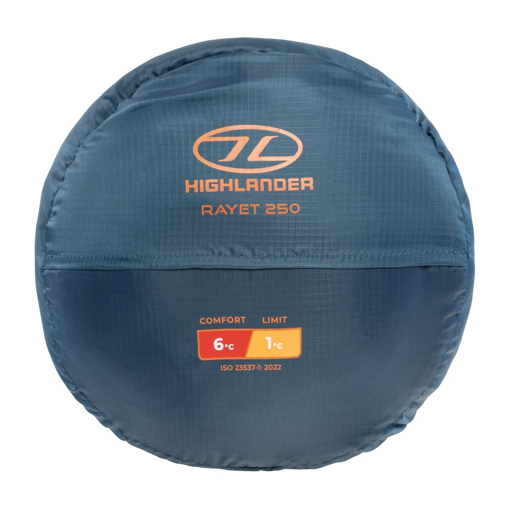 Śpiwór Highlander Outdoor Rayet 250 - Deep Blue