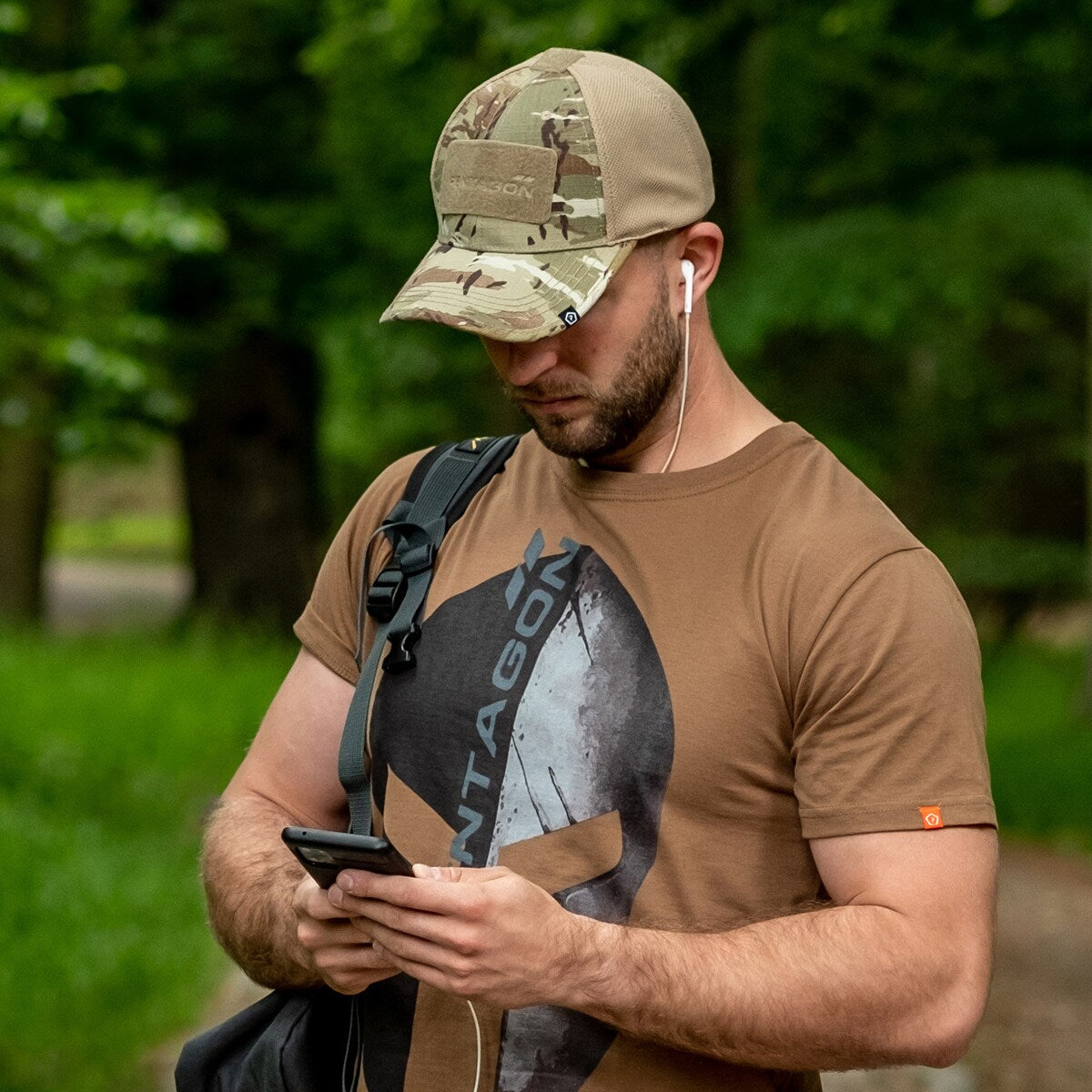 Czapka z daszkiem Pentagon Raptor BB Cap - PentaCamo