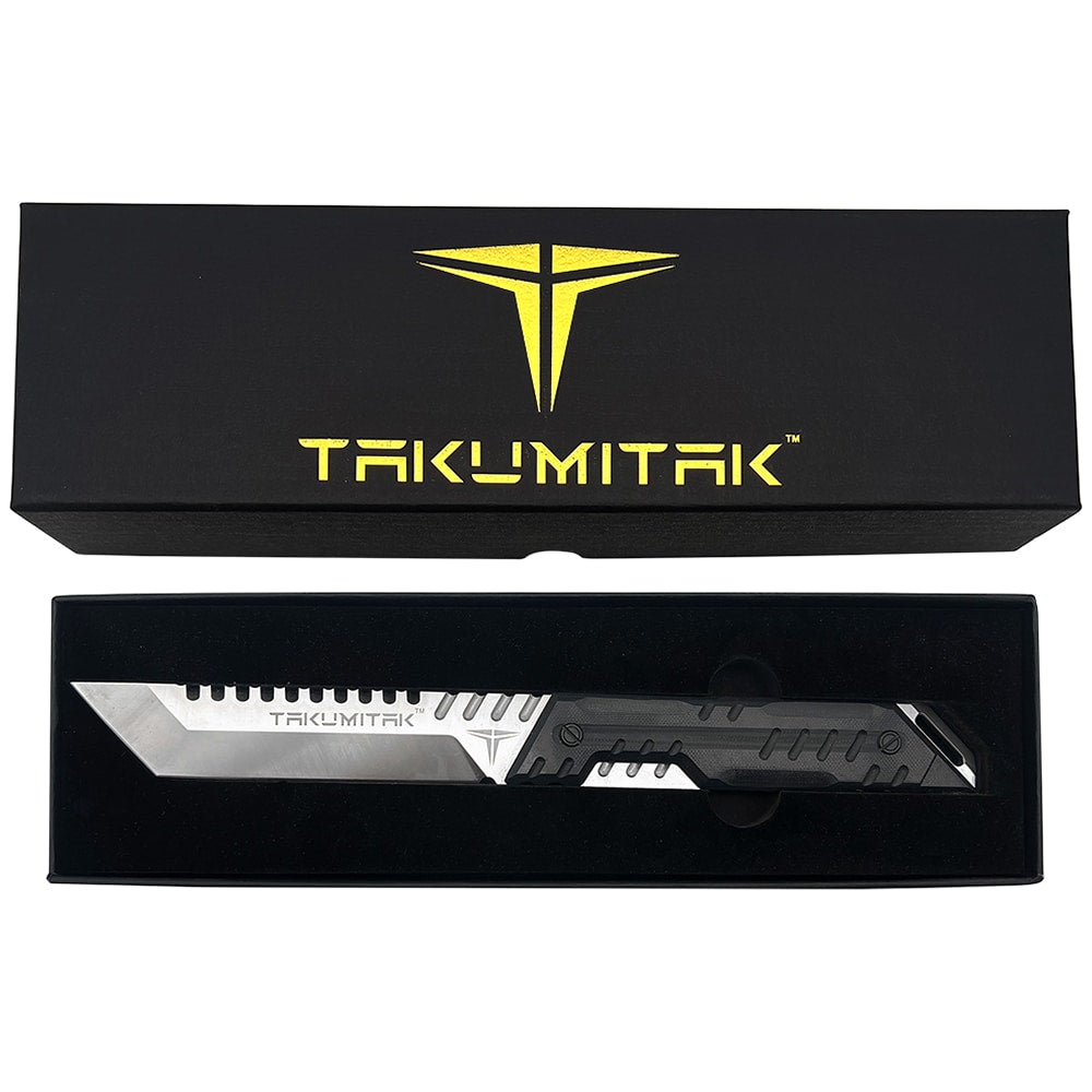 Nóż Takumitak Solution - Black/Silver