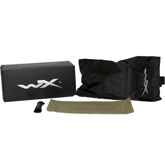 Gogle Wiley X SPEAR Set 3in1 - Matte Tan