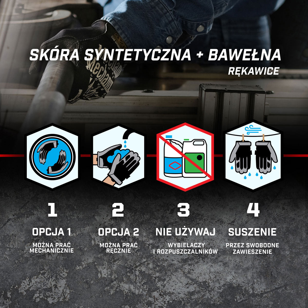 Rękawice taktyczne Mechanix Wear Original - Brown