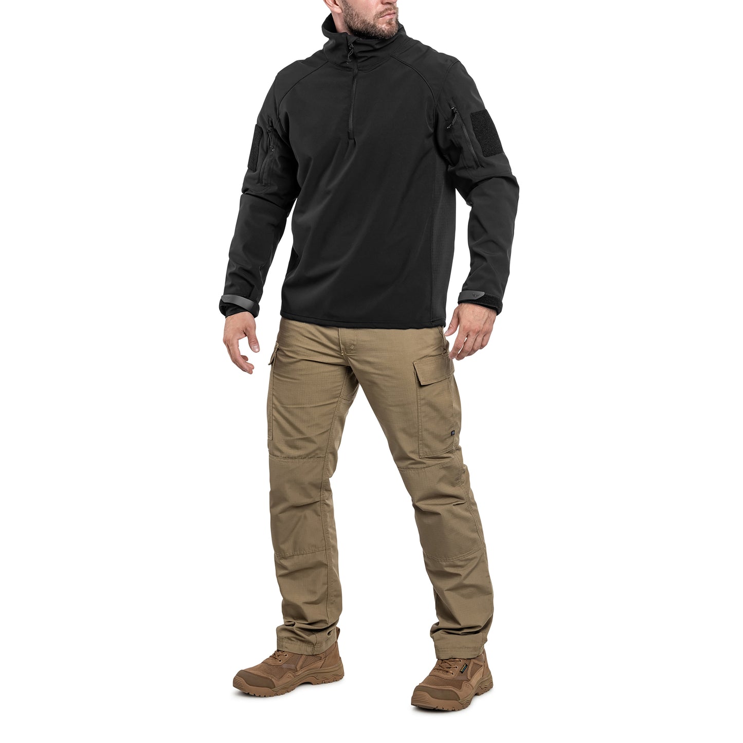 Kurtka Condor Patrol 1/4 Zip Softshell - Black