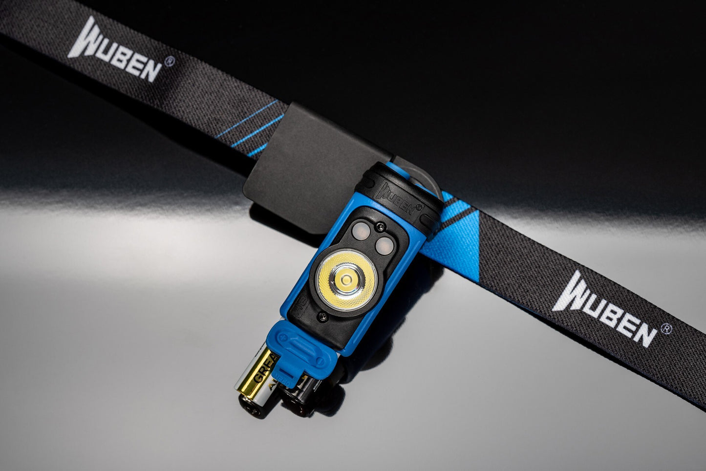 Latarka czołowa Wuben H3 Blue - 120 lumenów