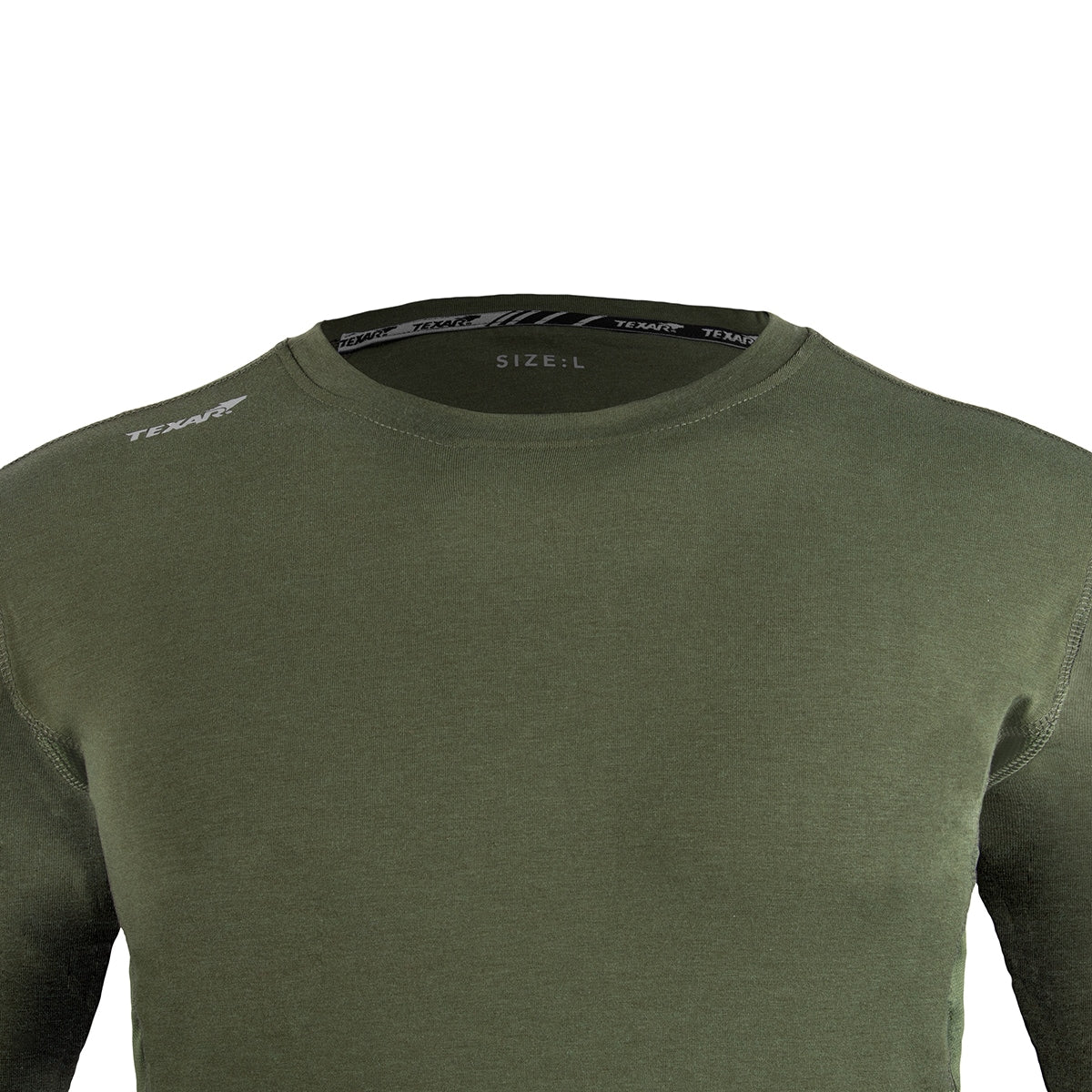 Koszulka termoaktywna Texar Base Layer Longsleeve - Olive