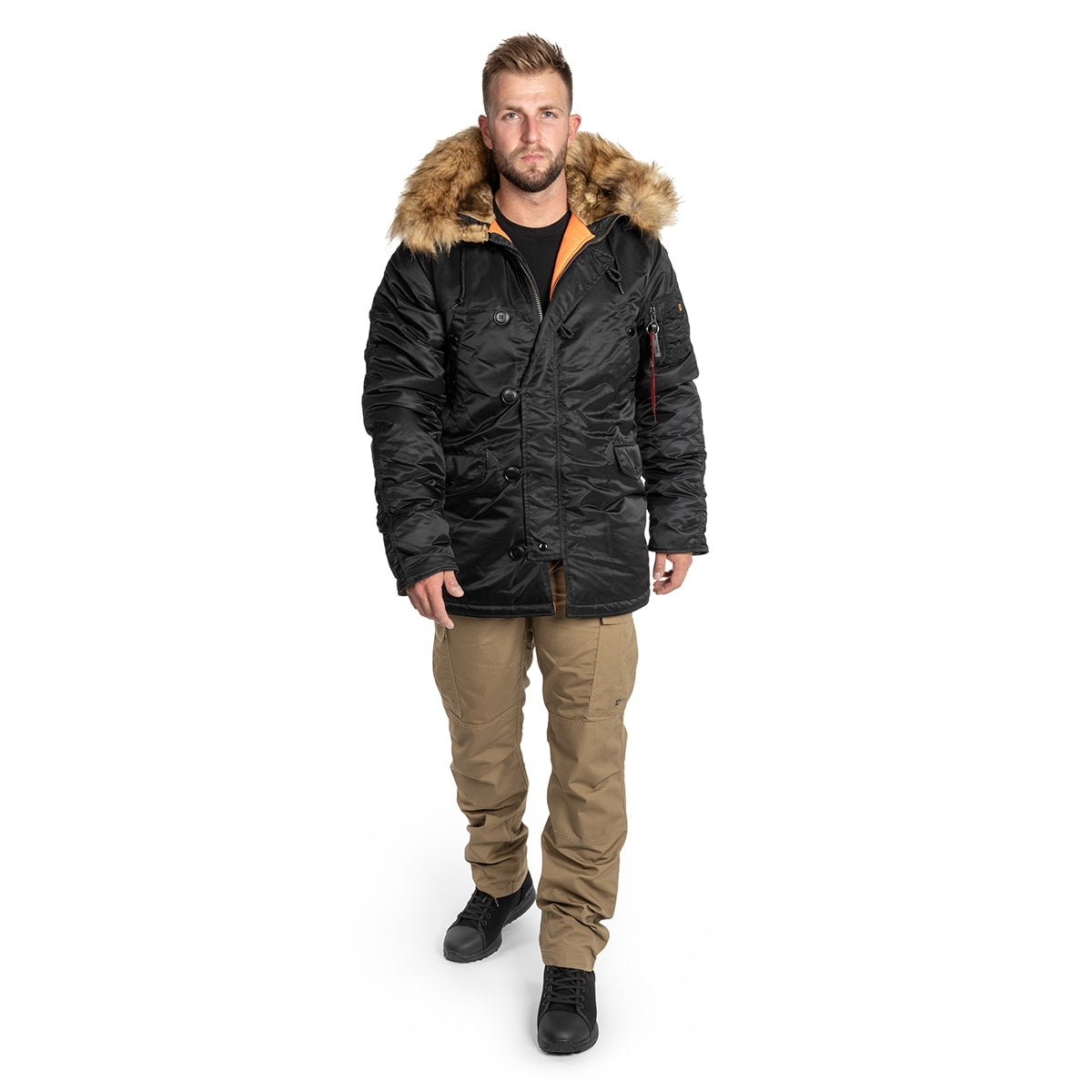 Kurtka Alpha Industries N3B VF 59 Fitted - Black