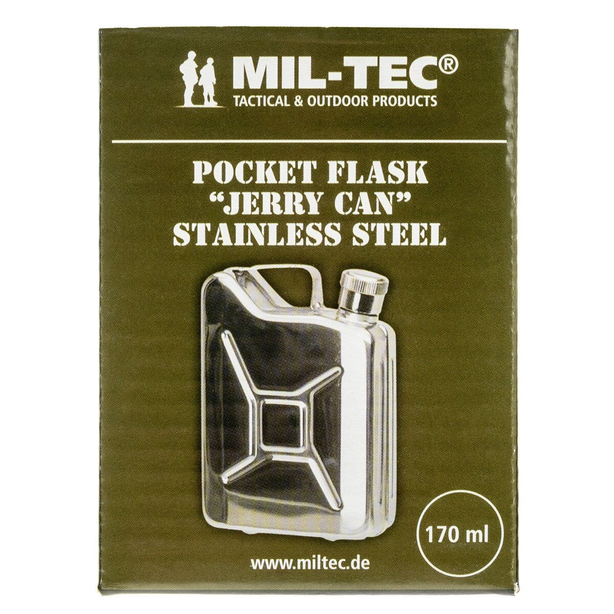 Piersiówka Mil-tec Jerry can - 170 ml