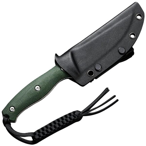 Nóż Civivi Stormridge Satin Nitro-V Canvas Micarta - Green