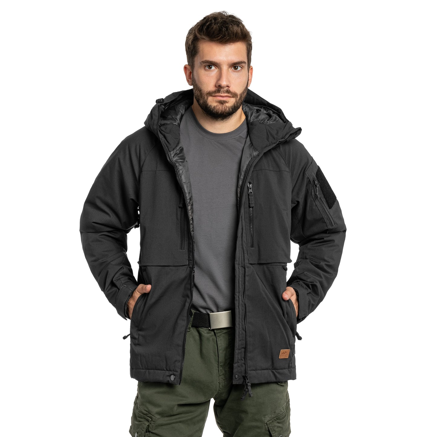 Kurtka Helikon Winter Yukon Duracanvas - Ash Grey