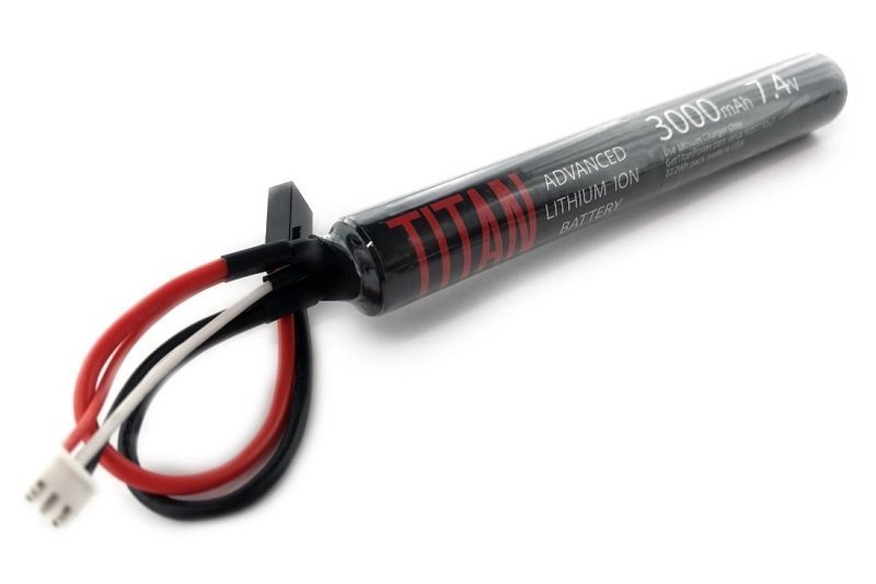 Akumulator ASG Titan Li-Ion 7,4V 3000 mAh Stick Tamiya mała