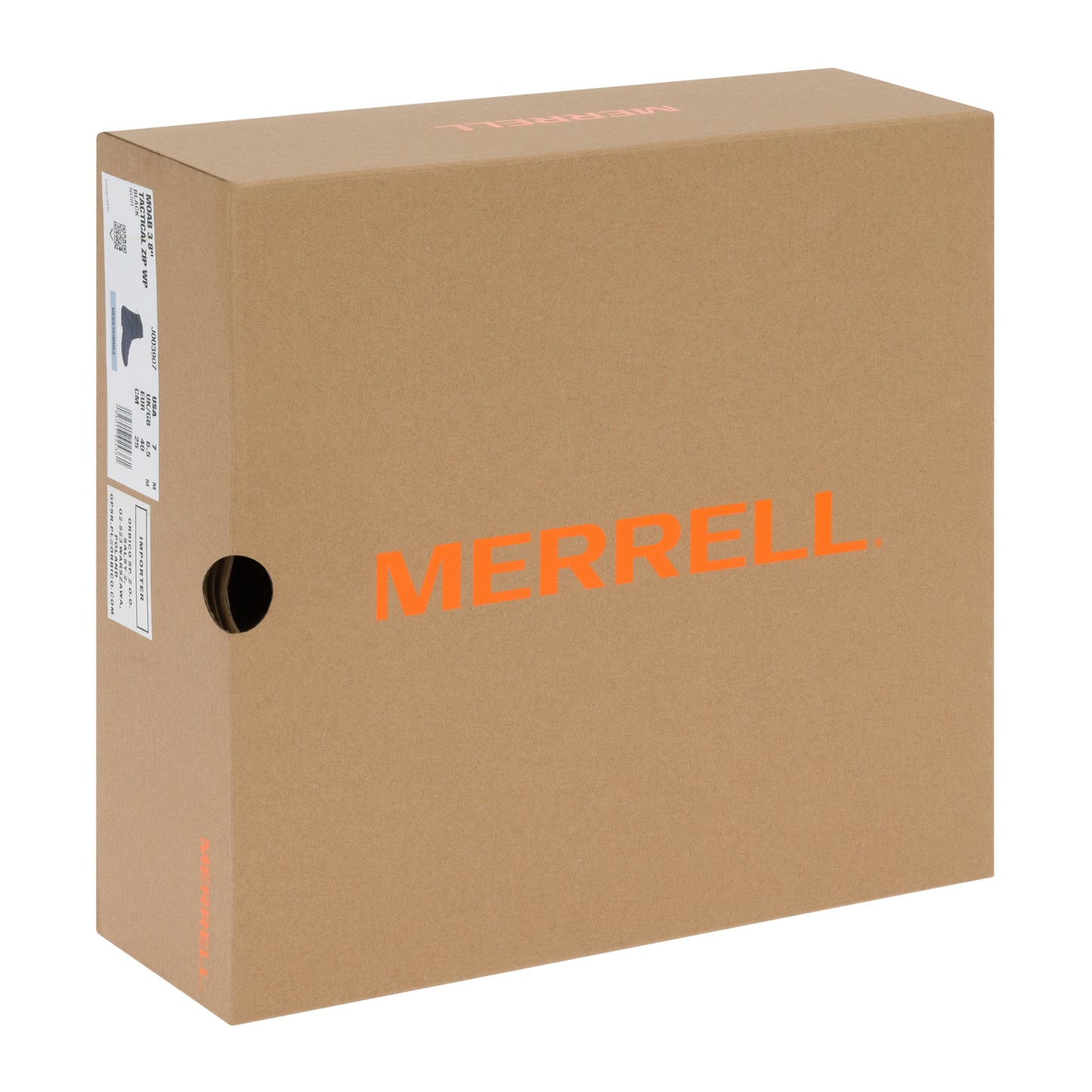 Buty Merrell Moab 3 8" Tactical Zip Waterproof - Black