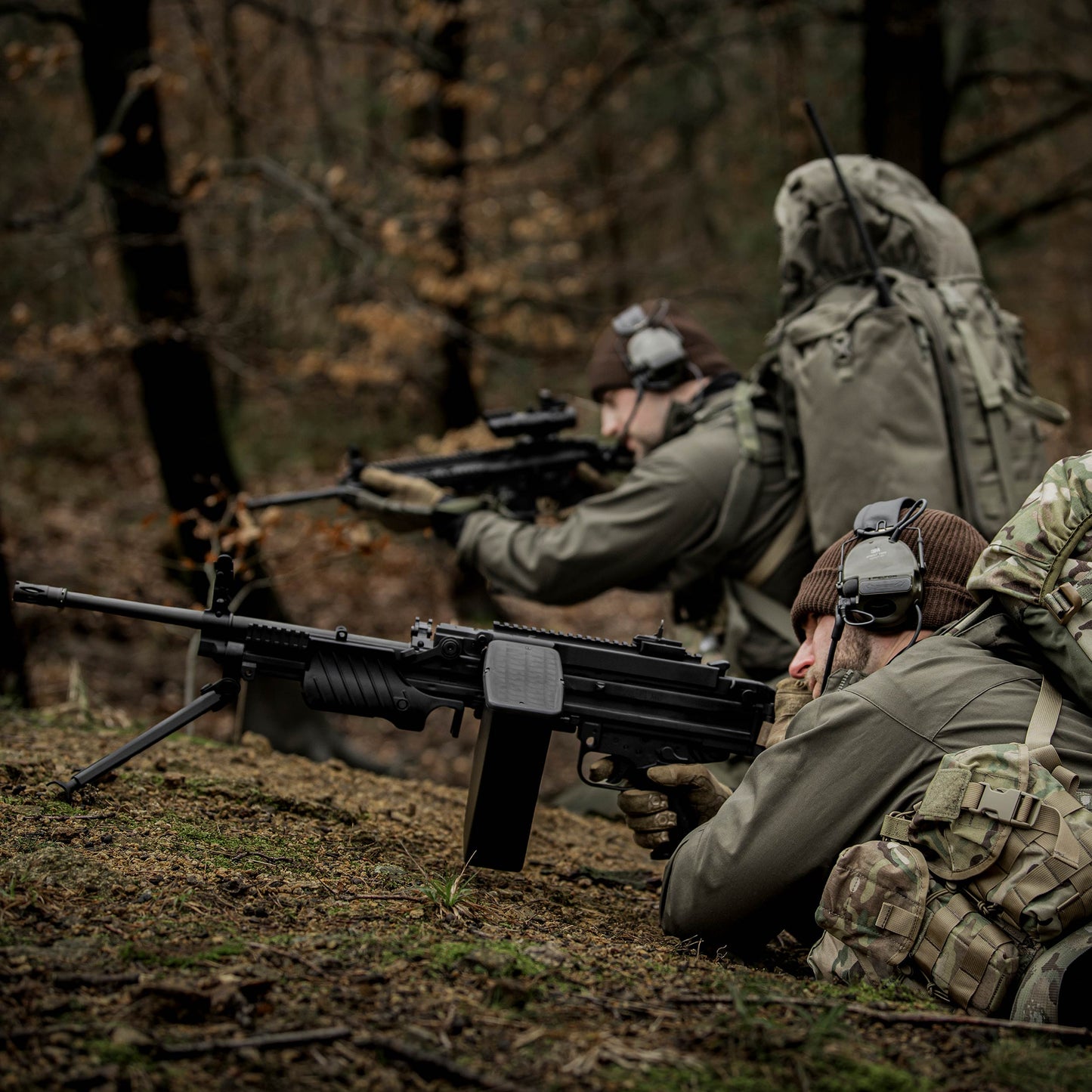 Karabin maszynowy AEG Heckler&Koch MG4 - Black