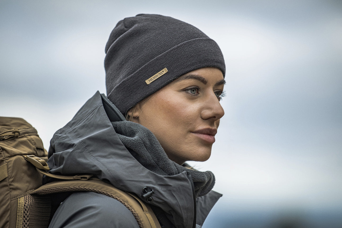 Czapka Helikon Winter Merino Beanie - Shadow Grey