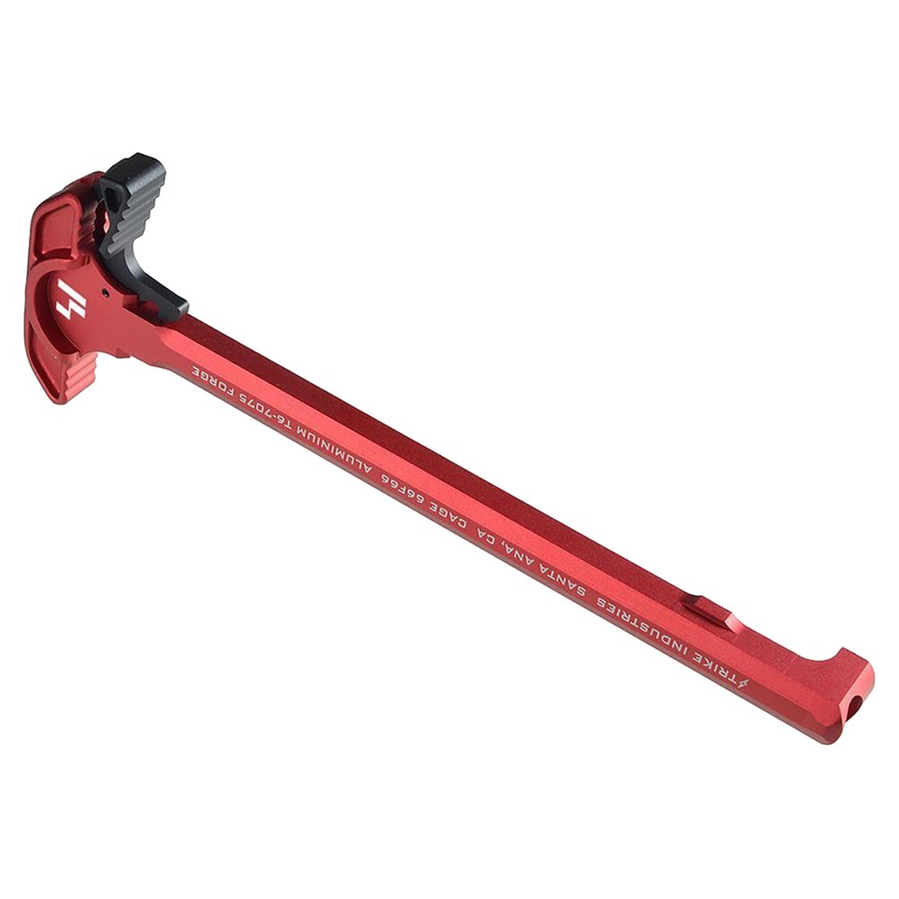 Dźwignia przeładowania Strike Industries Charging Handle with Extended Latch do karabinków AR - Red