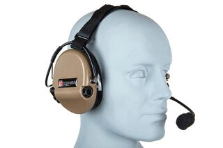 Zestaw słuchawkowy Tac-Sky Pro Back Headband WYS0149 - Flat Dark Earth