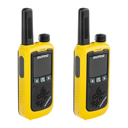 Radiotelefon Baofeng BF-T17 żółty - 2 szt.