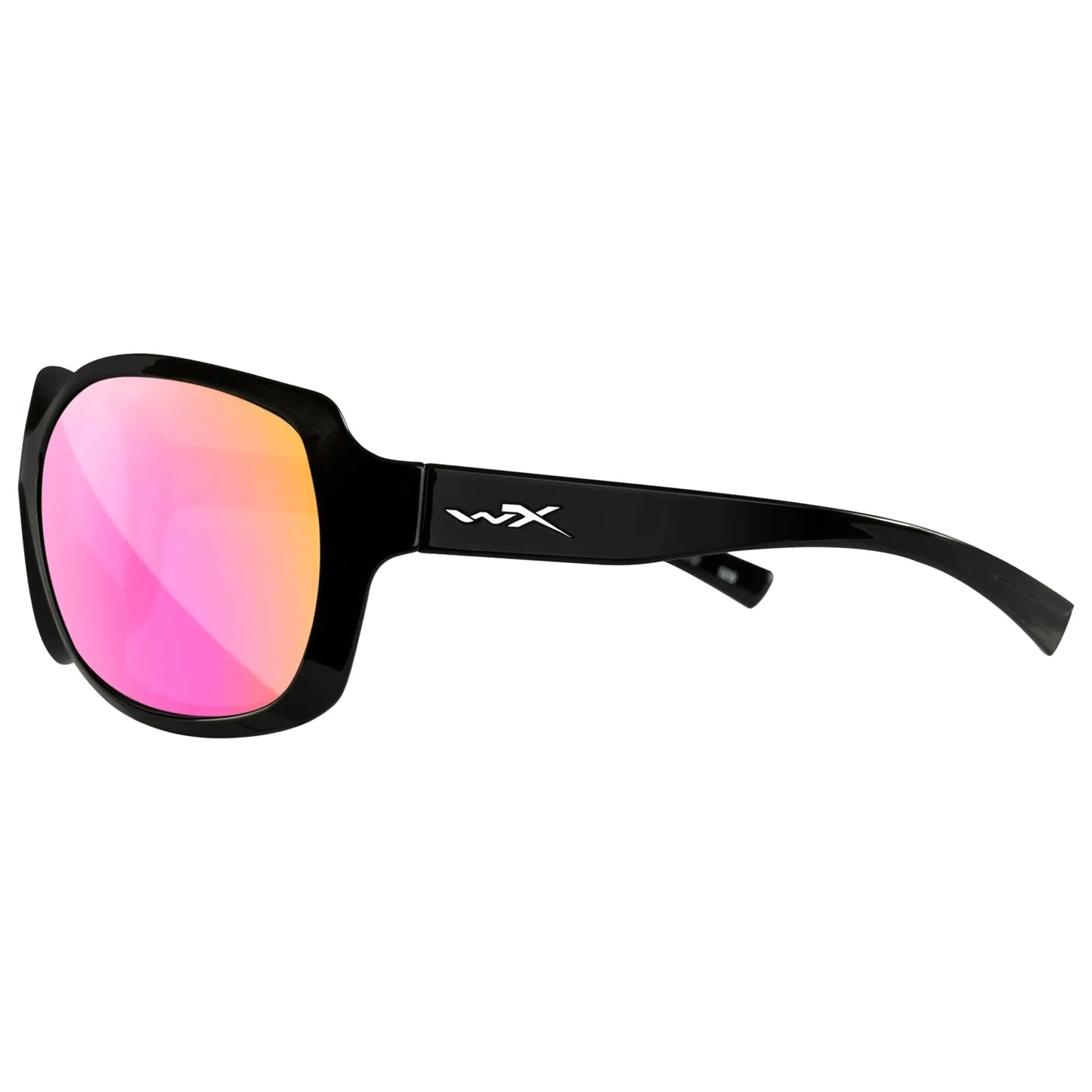 Okulary damskie Wiley X Mystique - Captivate Polarized Rose Gold Mirror/Gloss Black