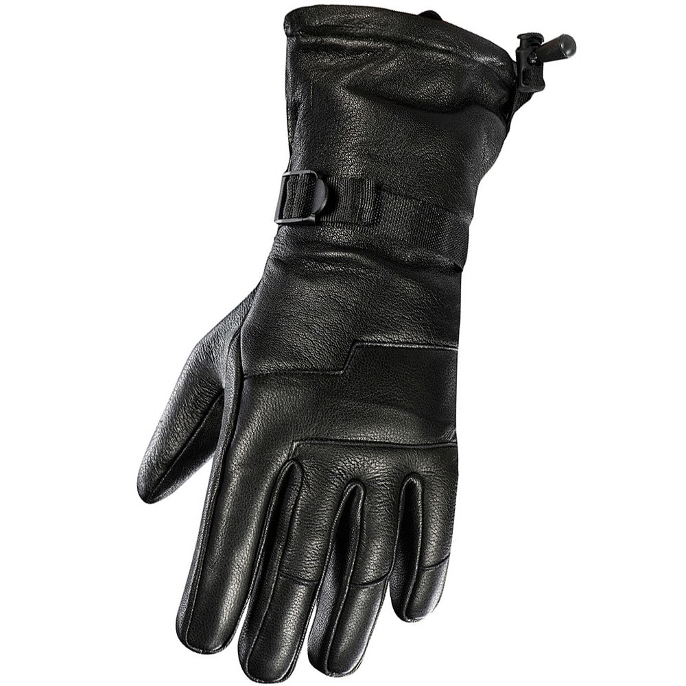Rękawice zimowe skórzane M-Tac - Black