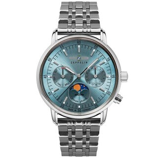 Zegarek damski Zeppelin LZ14 Marine 8637M-3 Moonphase Quartz