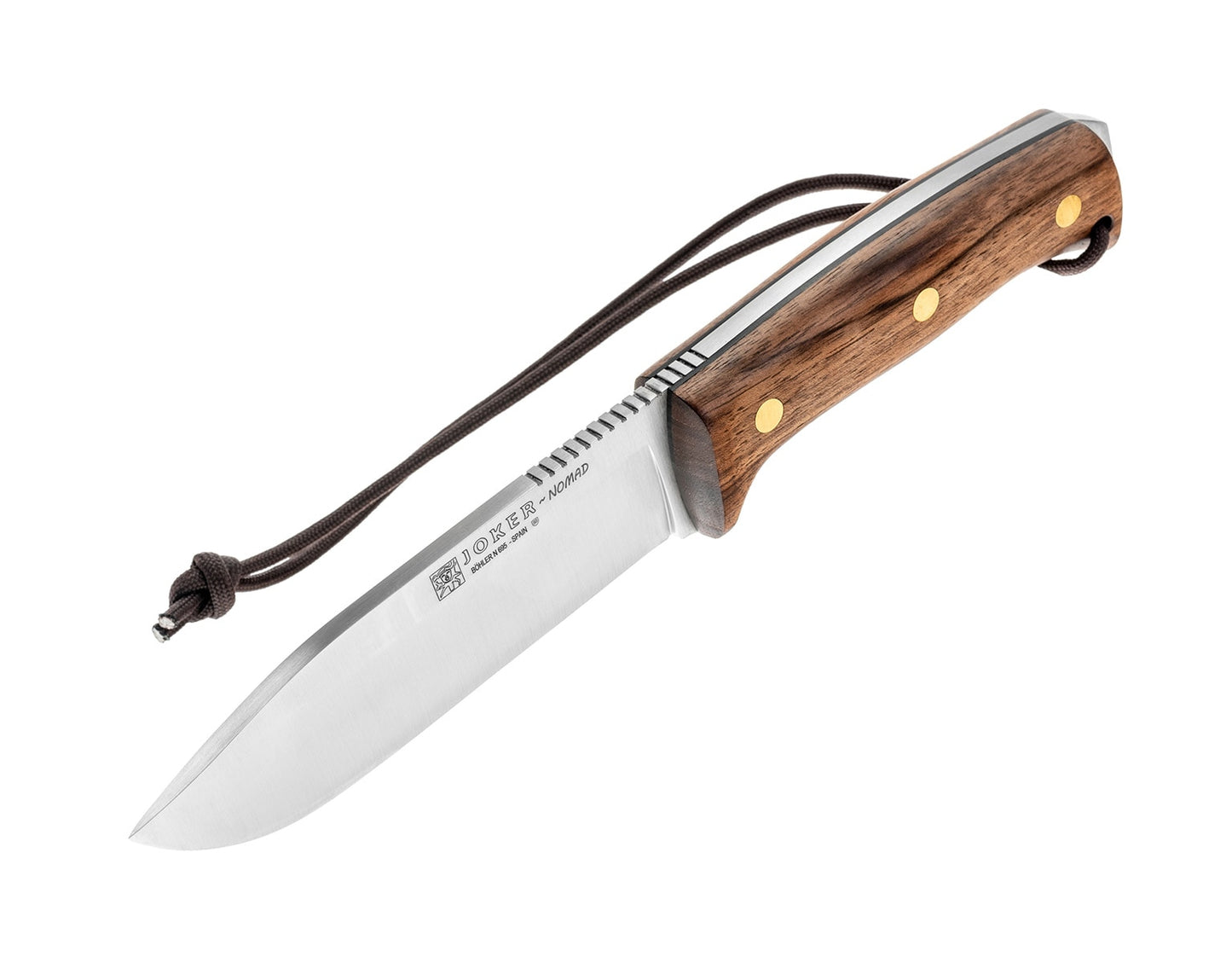 Nóż Joker Nomad Bushcraft Walnut