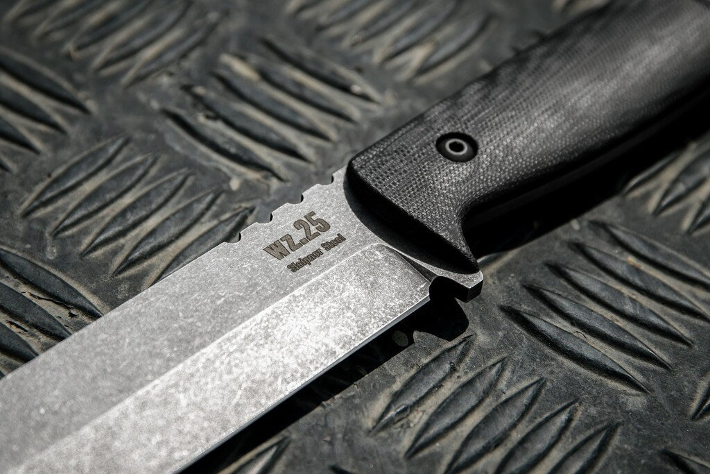 Nóż Za-Pas WZ.25 Grom Stonewashed - Black