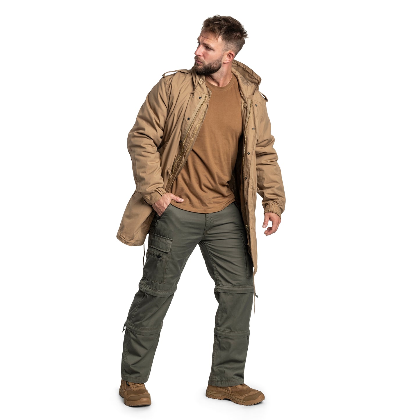 Kurtka Brandit US M51 Parka - Coyote