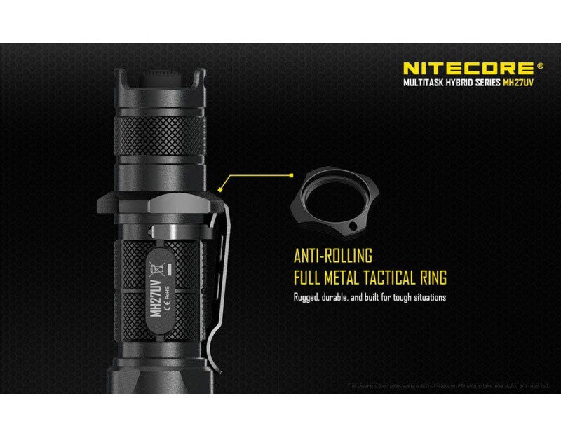 Latarka Nitecore MH27UV - 1000 lumenów