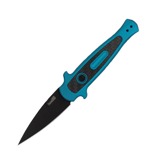 Nóż sprężynowy Kershaw Launch 12 Auto Mini Stiletto Teal Black