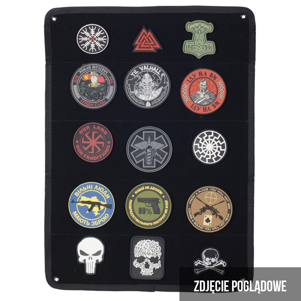 Panel velcro na naszywki M-Tac - Black