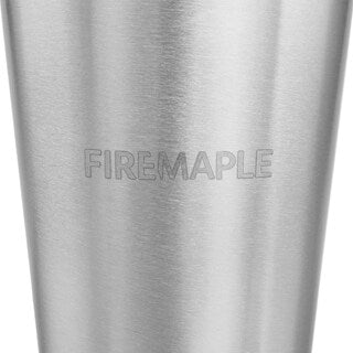 Kubek Fire Maple Antarcti Stainless Steel 350 ml 2 szt. - Silver
