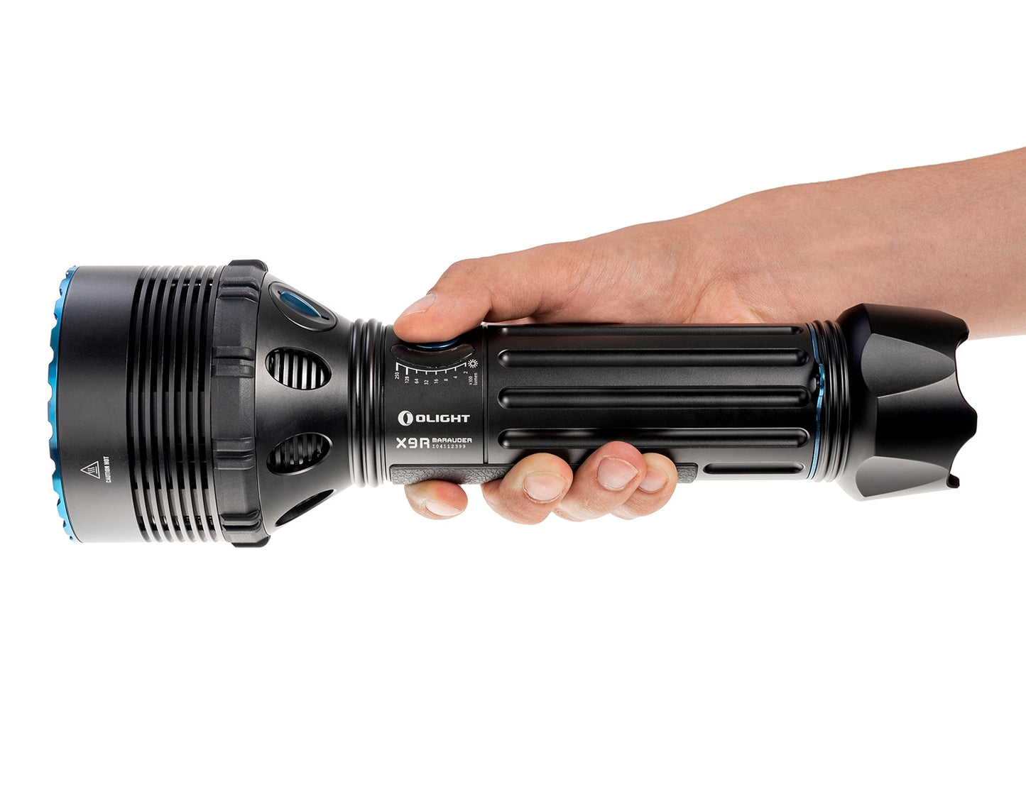 Latarka akumulatorowa Olight X9R Marauder - 25000 lumenów