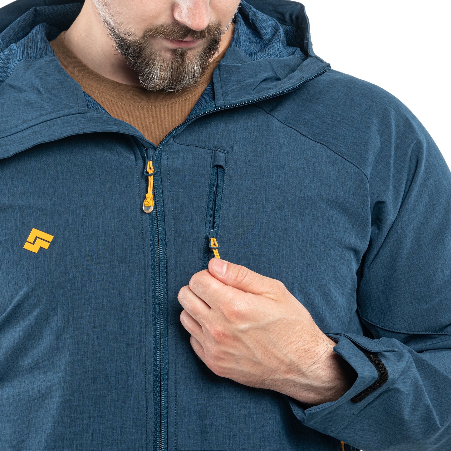 Kurtka Alpinus Softshell Lautaro - Granatowy