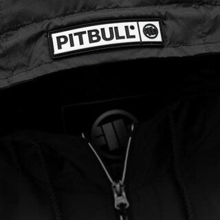 Kurtka Pitbull Athletic Logo Hooded - Black