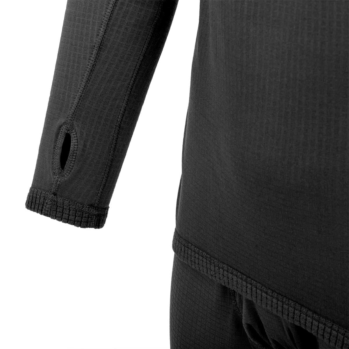 Bielizna termoaktywna Helikon US LVL 2 Black - komplet