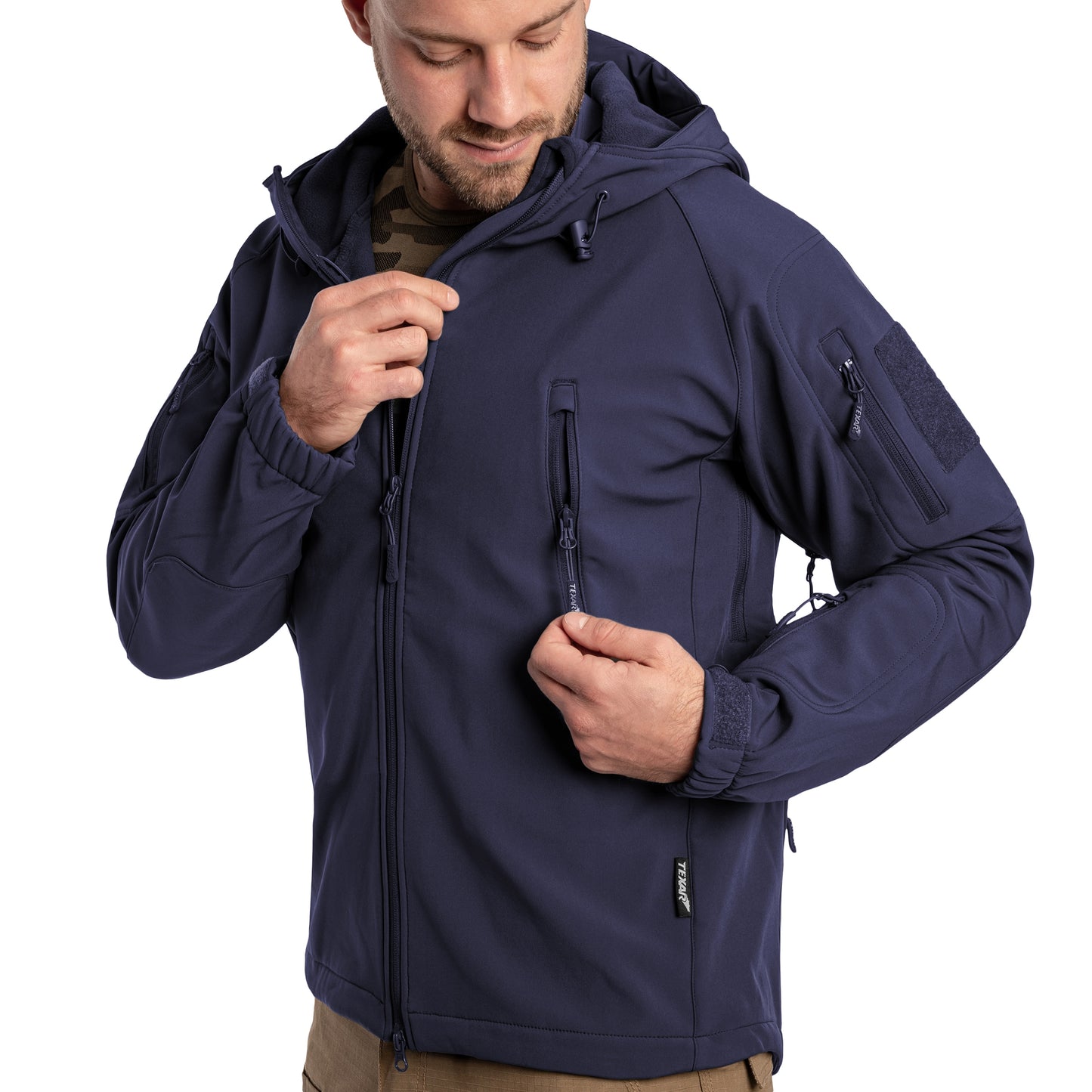 Kurtka Texar Softshell Falcon - Navy Blue