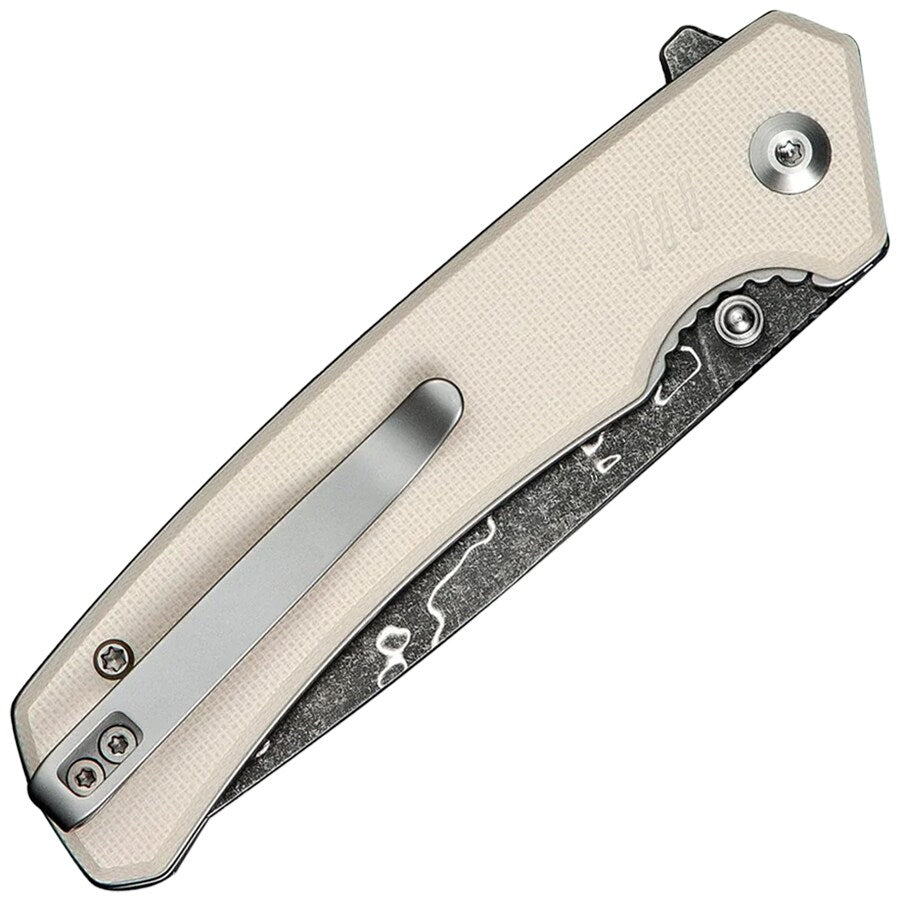 Nóż składany Civivi Merit - Damascus/Ivory G10