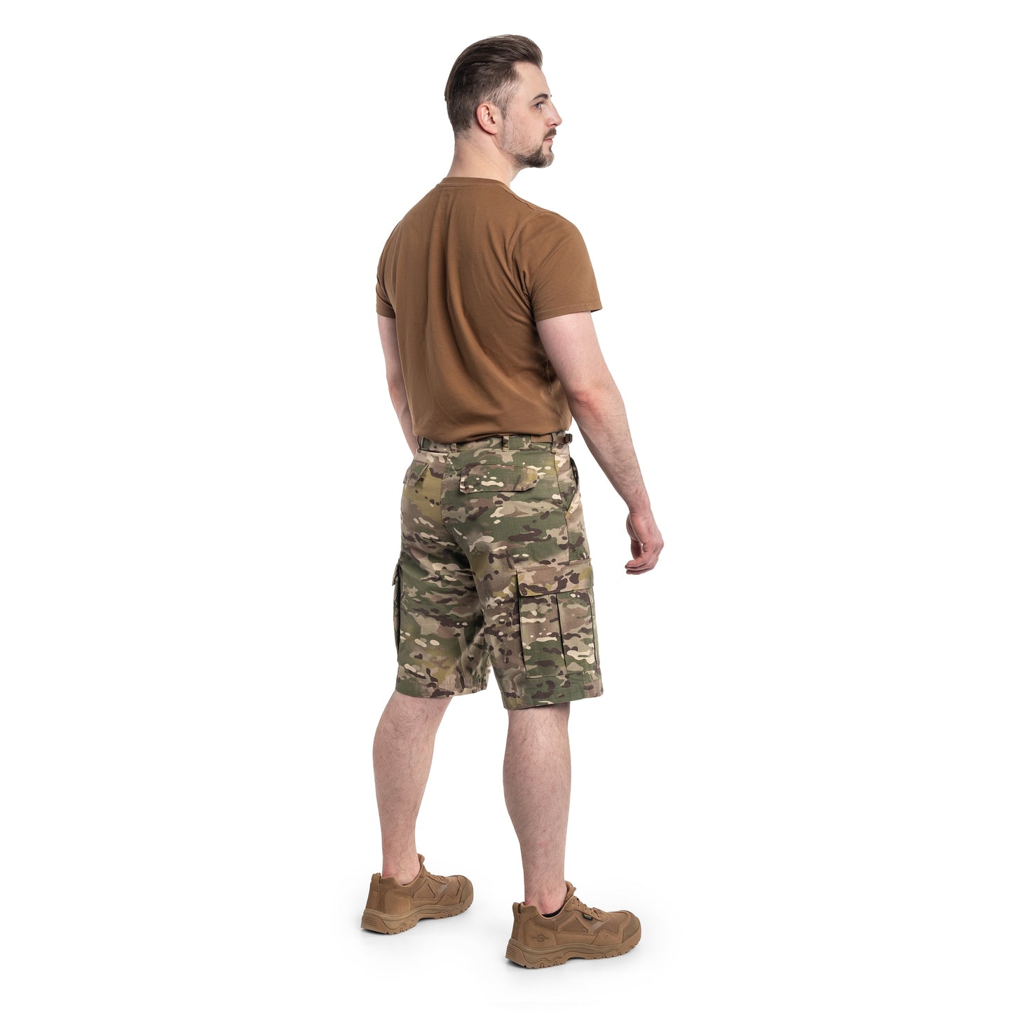 Szorty Brandit BDU Rip-Stop - Arid MC Camo