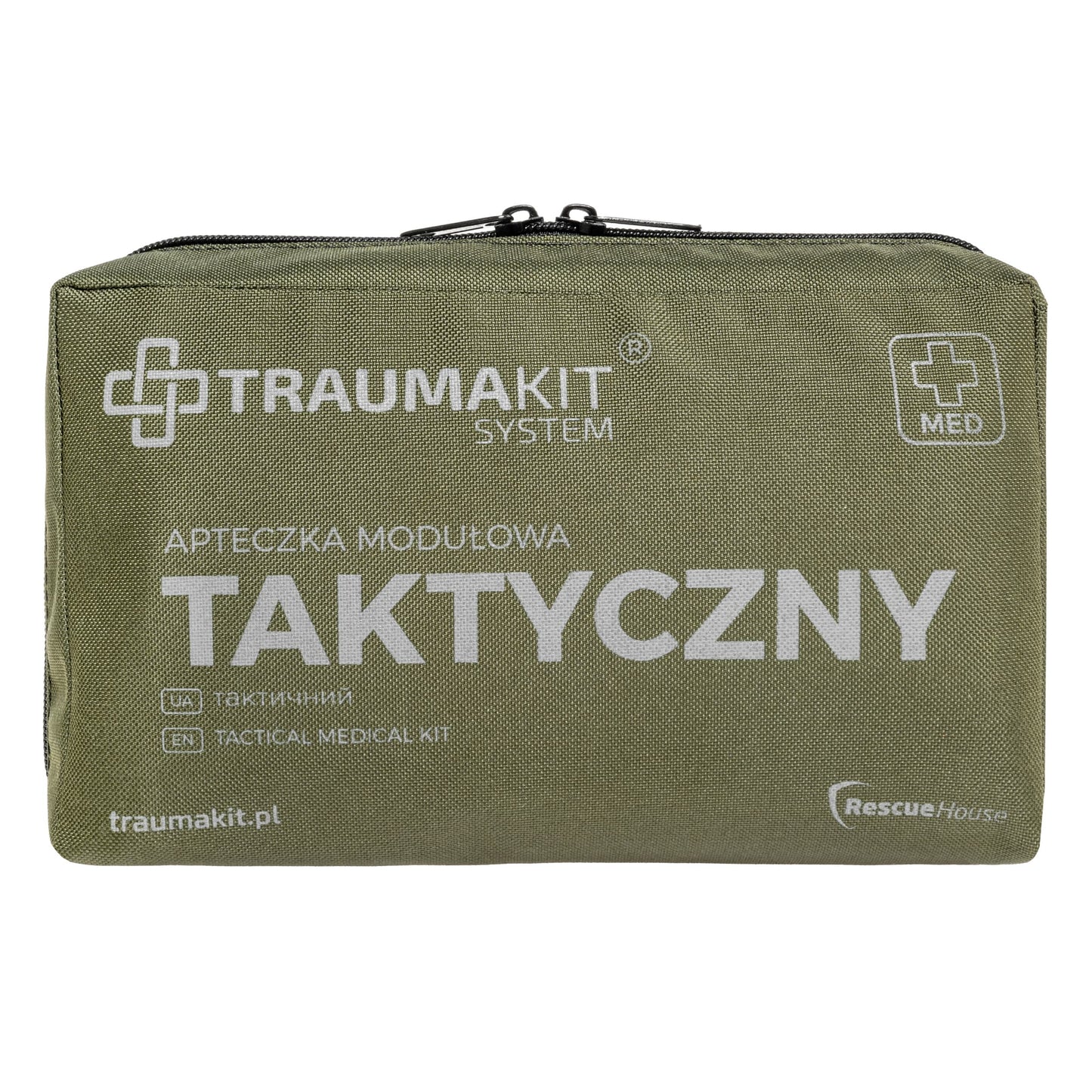 Apteczka modułowa AedMax Trauma Kit T Zielona - Taktyczna