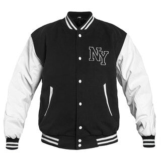 Kurtka Mil-Tec NY Baseball - Black/White