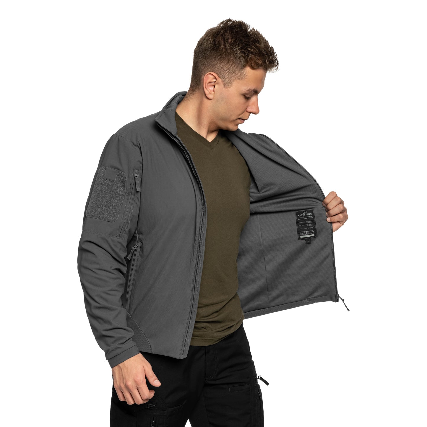 Kurtka UF PRO Hunter FZ Gen.3 Tactical Softshell - Steel Grey
