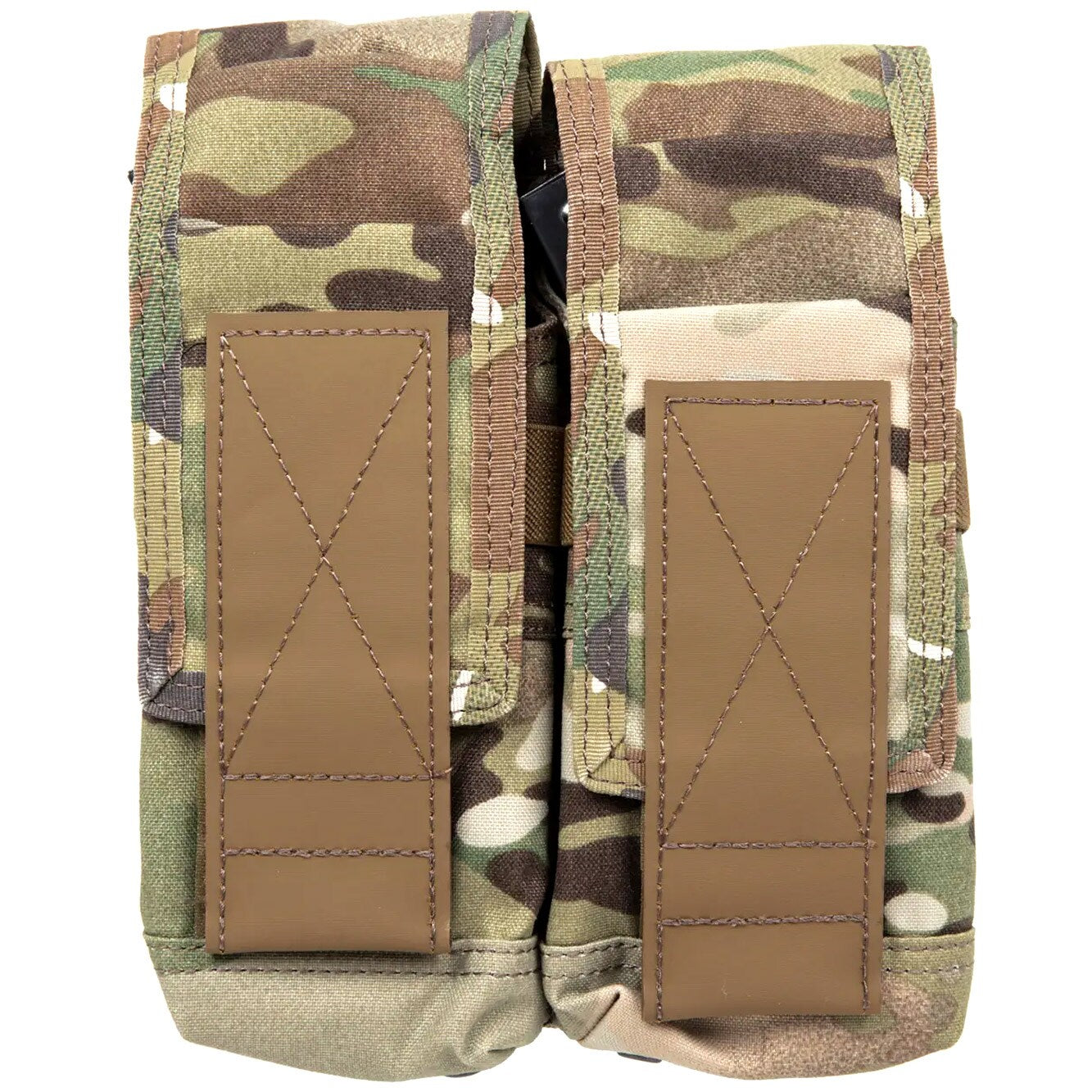 Podwójna ładownica zamknięta Emerson na magazynki 7.62 mm - MultiCam