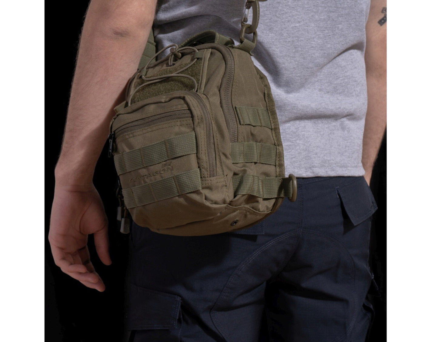 Torba Pentagon Universal Chest Bag 2.0 7 l - Black
